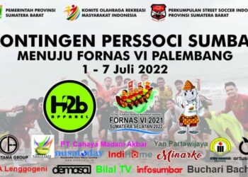 Didukung Deretan Sponsorship, Rombongan Street Soccer Sumbar Tuju Palembang, Bertekad Raup Medali FORNAS VI 2022