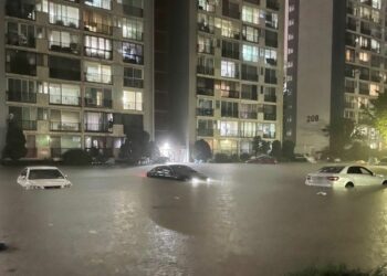 Akibat Curah Hujan yang Tinggi, Korea Selatan Diterjang Banjir