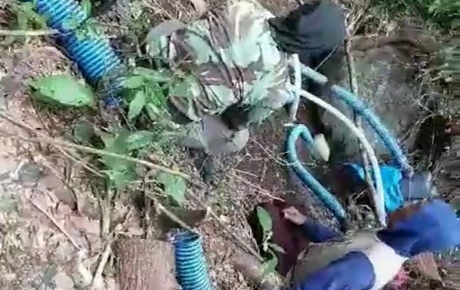 Tim Belukar Porkdarwis Tangaya Nagari Saniang Baka Prihatin, Tambang di Hutan Gaduang Beo Ancam Rusak Lingkungan
