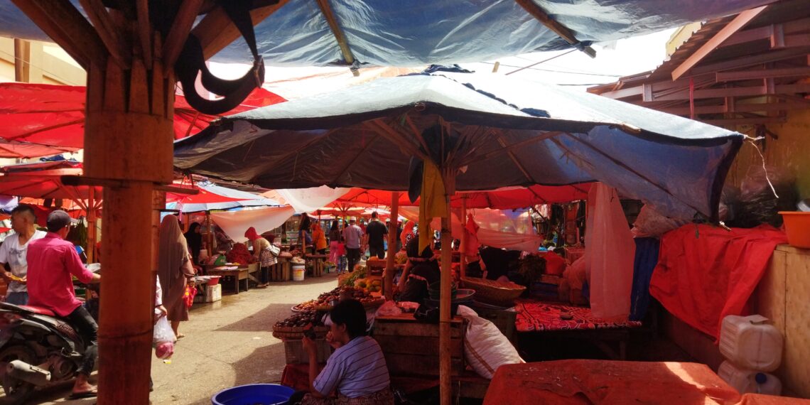 Harga Kebutuhan Pangan di Pasar Raya Kota Solok, Beras Mencapai Rp 17 ribu Perkilogram