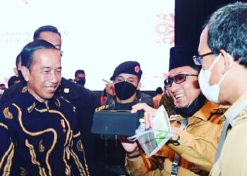 Di Jakarta Convention Center, Presiden Jokowi tetiba bertanya, Apa Kaba nyo Padang? Apa Ada Rendang?