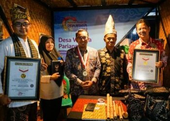 Nagari Pariangan Terbaik 1 Anugerah Desa Wisata Indonesia 2022 kategori Desa Berkembang dan Peroleh 2 Rekor MURI