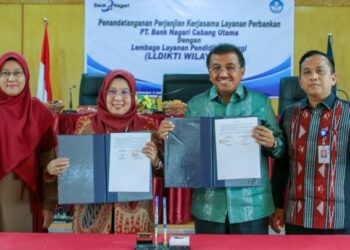 LLDIKTI Wilayah X Jalin Kerja Sama dengan PT. Bank Nagari