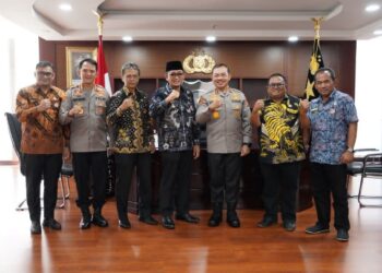 Wako Hendri Septa silaturahmi dengan Kapolda Sumbar yang baru, Irjen Pol. Suharyono