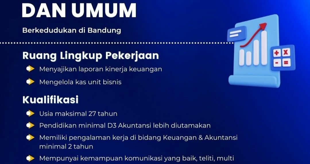Loker BUMN, Pos Properti Sedang Buka Posisi Staf Keuangan dan Umum