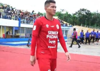 Sepuluh pemain Semen Padang FC koleksi hukuman kartu, dua pilar lini belakang terancam akumulasi