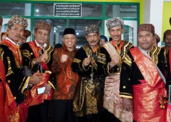 Musim tanam 2022 tiba, KAN Pasir Talang Sungai Pagu, Solok Selatan, membantai Kabau nan Gadang dan Makan Bajamba