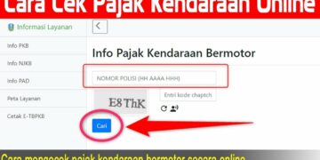 Begini Cara Cek Pajak Kendaraan Bermotor Secara Online