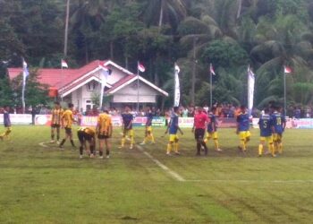 Freekick Syukrozan Nafis bungkam tuan rumah Persikopa, PSP Padang ke Final Piala Soeratin U-17 zona Sumbar