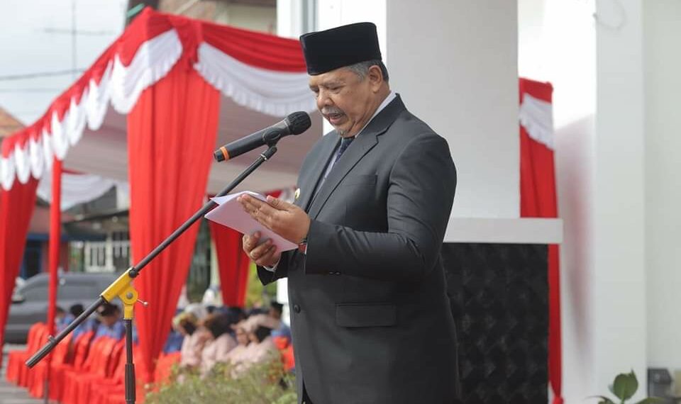 Peringatan Hari Pahlawan ke 77, Walikota Solok Jadi Inspektur Upacara