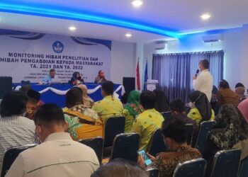 LLDIKTI Wilayah X Monitoring Hibah Penelitian dan Hibah Pengabdian Kepada Masyarakat sebagai Pertanggungjawaban Kontrak Kerjasama