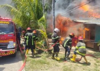 Tahun 2022, terjadi 205 Kasus Kebakaran di Kota Padang didominasi korsleting listrik
