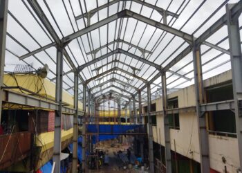 Telan Biaya Hingga Rp7,1 M, Perbaikan Koridor Pasar Raya Solok Direncanakan Rampung Akhir Tahun Ini