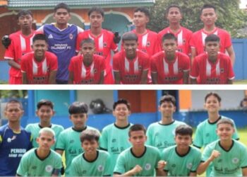 Gaung Putra dan PSP kalah adu penalti, Minang Sejagat bertemu PS Pasbar di final Piala Soeratin U15 zona Sumbar 2022