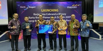 Bank Mandiri dan Bank Nagari Luncurkan Cobrand e-Money dan Kartu Kredit Pemerintah, Transaksi Non Tunai Jadi Lebih Mudah