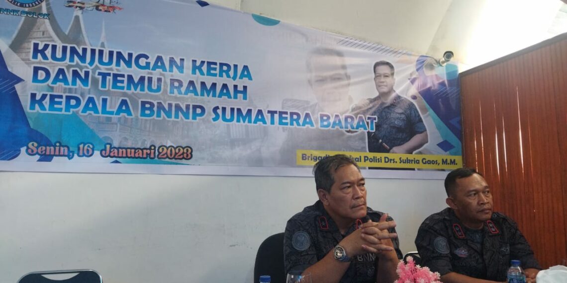 Perkuat Sinergitas Berantas Narkoba, BNNP Sumbar Lakukan Kunjungan Kerja ke Solok