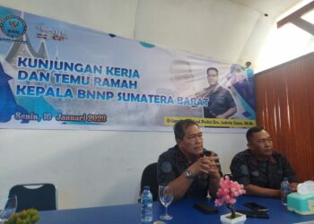 Perkuat Sinergitas Berantas Narkoba, BNNP Sumbar Lakukan Kunjungan Kerja ke Solok