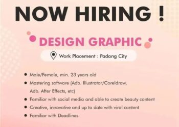Lowongan Kerja Miss Glam Padang, Posisi Design Graphic