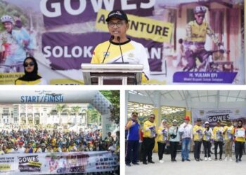 Ribuan Pesepeda Empat Provinsi Tumpah Ruah ikuti Gowes Adventure Solok Selatan Peringatan HUT ke-19 Kabupaten setempat