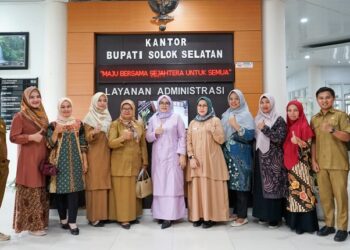 TP-PKK Solok Selatan Paparkan SIMSALABIM kepada TP PKK Padang Panjang