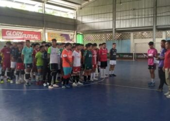 Seleksi Terbuka Pembentukan Tim Futsal Kota Padang Dapatkan Sejumlah Nama Pemain