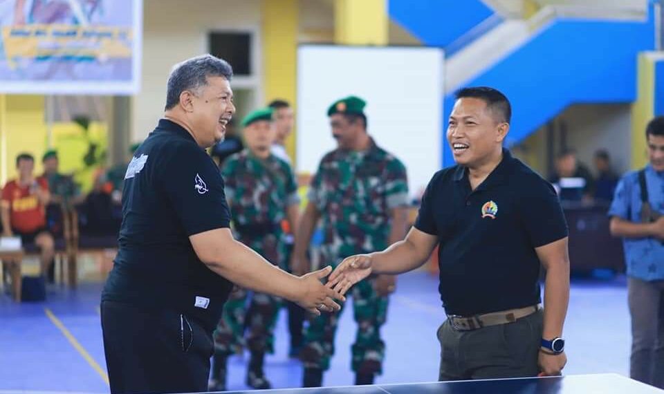 Kota Solok Tuan Rumah Turnamen Tenis Meja Danrem Cup 032/ Wirabraja Tahun 2023