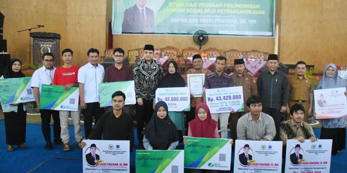 Ratusan Pekerja BPU di Agam Digratiskan Iuran BPJS