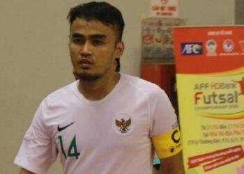 Bintang Timnas dan Kapten Tim Futsal PON Sumbar 2012, latih Tim Pra PON