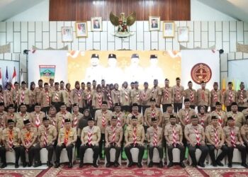 Wagub Lantik Pengurus MPC dan Pengurus Kwarcab 0319 Gerakan Pramuka Solok Selatan