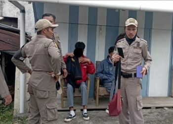 Bolos Sekolah, Pelajar di Kota Solok Diamankan Satpol PP