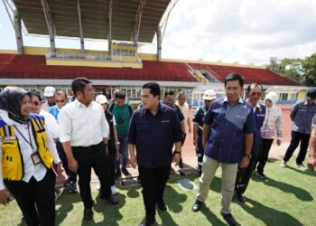 Piala Dunia U-20: Erick Thohir Tinjau Homebase Sriwijaya FC, Temukan Sejumlah Catatan