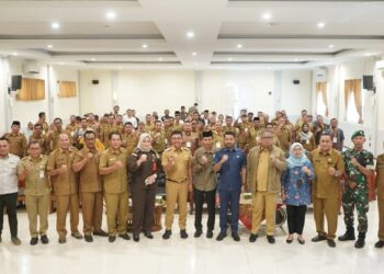 Peningkatan Kapasitas Wali Nagari dan Perangkat se-Kabupaten Solok Selatan Ditutup Bupati Khairunas