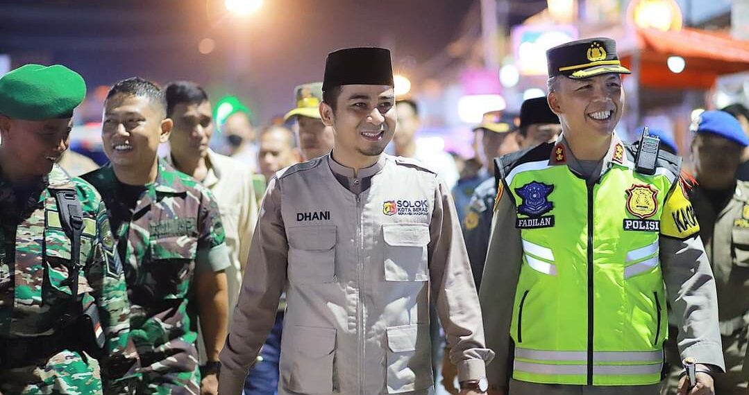 Wawako Ramadhani Pantau Pos Pengamanan Lebaran Idul Fitri 1444 H