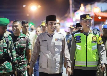 Wawako Ramadhani Pantau Pos Pengamanan Lebaran Idul Fitri 1444 H