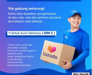 Minat jadi Kurir Lazada Padang? Ini Persyaratannya