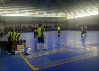 Dihiasi Tiga Kartu Merah, 4 Tim Liga Futsal Nusantara Sumbar 2023 Melangkah ke Semi Final