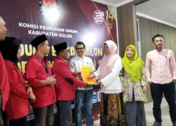 PDIP Incar Satu Kursi DPRD di Tiap Dapil Kabupaten Solok