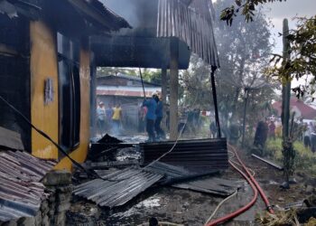 Satu Unit Rumah dan Dua Sepeda Motor Hangus Terbakar di Talang