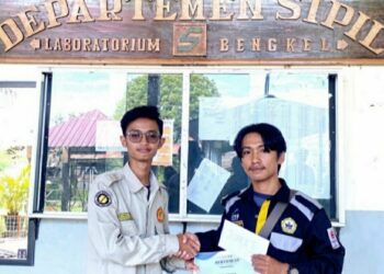 Mahasiswa Teknik Sipil ITP, Gusti Prayoga Juara 2 AutoCad Competition se-Kota Padang