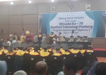 ITP Wisuda 167 lulusan, Rektor: Berkarya, Bermanfaat dan Berkontribusi Nyata bagi Bangsa