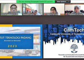 ITP Jajaki Kerja Sama dengan CamTech University Kamboja