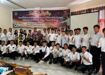 PSSI Padang Gelar Kursus Wasit C-3; Keputusan Pengadil Pertandingan Harus Cepat, Tepat dan Akurat