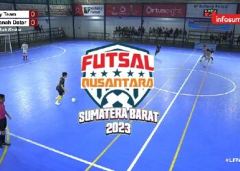 Penyisihan Grup Liga Futsal Nusantara Sumbar 2023 Tuntas, 8 Tim Lanjut ke Babak Gugur