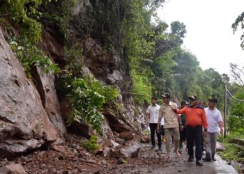 Tiga Kecamatan di Kota Sawahlunto Terdampak Tanah Longsor Pasca Hujan Deras Rabu Dini Hari