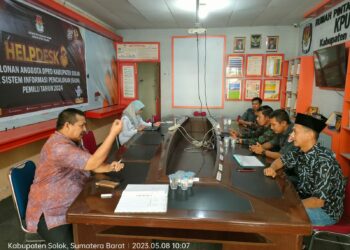 Helpdesk KPU Kabupaten Solok: Setiap Hari Pengurus Parpol Peserta Pemilu 2024 Datang Konsultasi