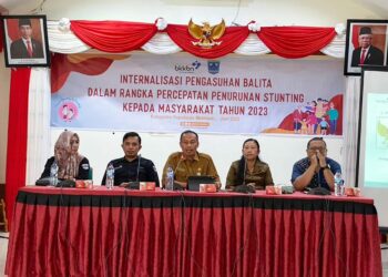 Tekan Stunting, Tim Pokja Edukasi 1.000 HPK BKKBN Pengasuhan Balita di Mentawai