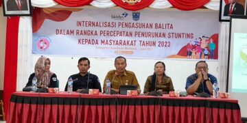 Tekan Stunting, Tim Pokja Edukasi 1.000 HPK BKKBN Pengasuhan Balita di Mentawai