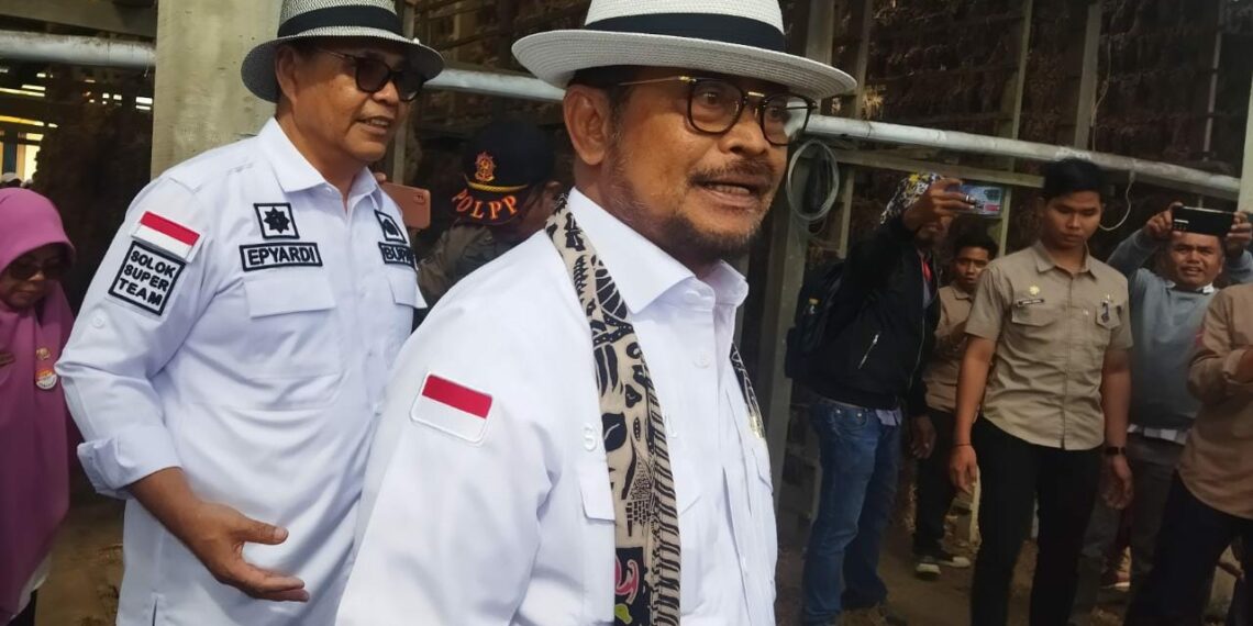 Mentan: Keberhasilan Petani Solok Bisa Imbangi Petani Jawa