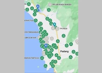 Bantu Warga Buang Sampah, DLH Kota Padang Informasikan Titik Bak Sampah Melalui Aplikasi