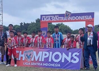 Kalahkan Akademi Persib, SSB Imam Bonjol Padang Juara 3 Nasional KU 12 tahun Liga Sentra Indonesia 2023